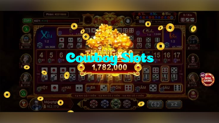 available types of Cowboy Slots bet including pre-match live express and system bets